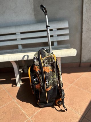 Cartella scuola Seven con ruote