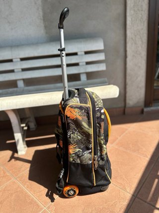 Cartella scuola Seven con ruote