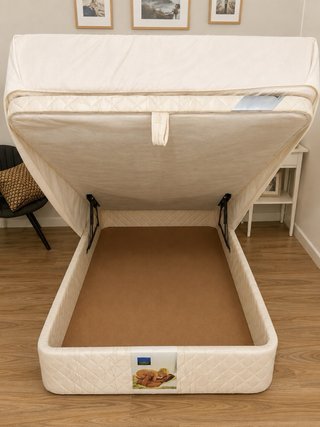 Colchón 105cm y canapé abatible+regalo descripción