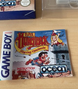 Super Hunchback Quasimodo. Game Boy Nintendo