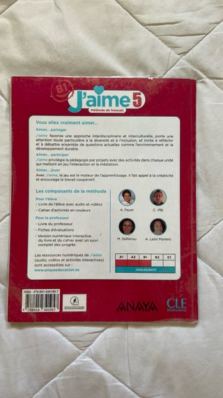 J'AIME 5. LIVRE