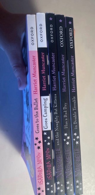 5 libros de Isadora Moon en Ingles