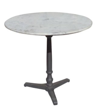 Tavolo Quadrato Marmo Bianco 60x60