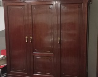 Armario caoba antiguo madera años 50
