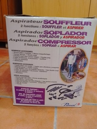 Aspirador y Soplador Portátil