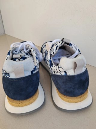 Scarpe donna Flower Mountain blu/bianche