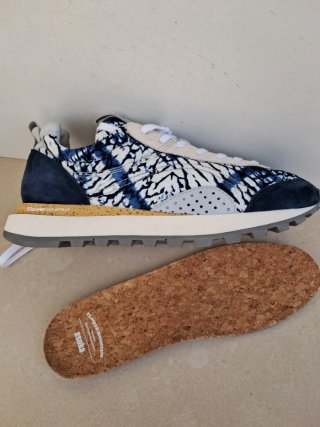 Scarpe donna Flower Mountain blu/bianche