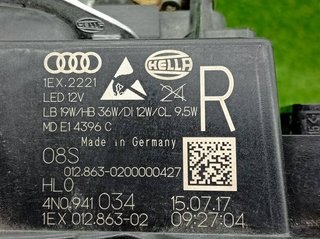 Audi 95372 4n0941034 faro derecho a8 (d2) *