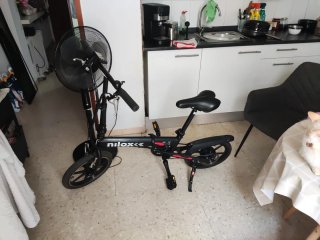 Bicicleta eléctrica plegable