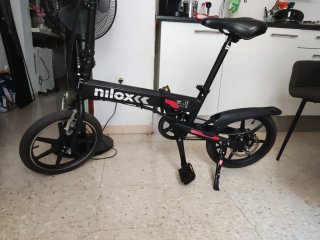 Bicicleta eléctrica plegable