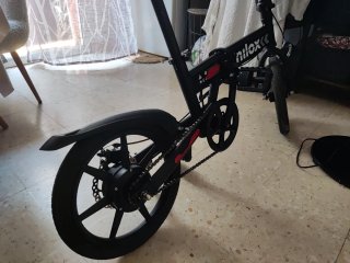 Bicicleta eléctrica plegable