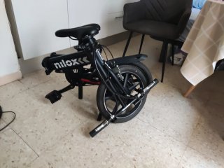 Bicicleta eléctrica plegable
