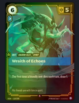 Wraith of Echoes - Origins