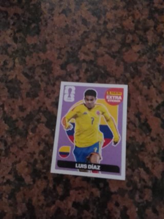 Cromos Panini Extra Luis Díaz Morado