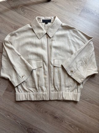 Chaqueta lino Zara