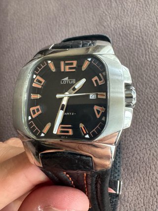 Reloj Lotus 15507 Hombre Negro/Plata