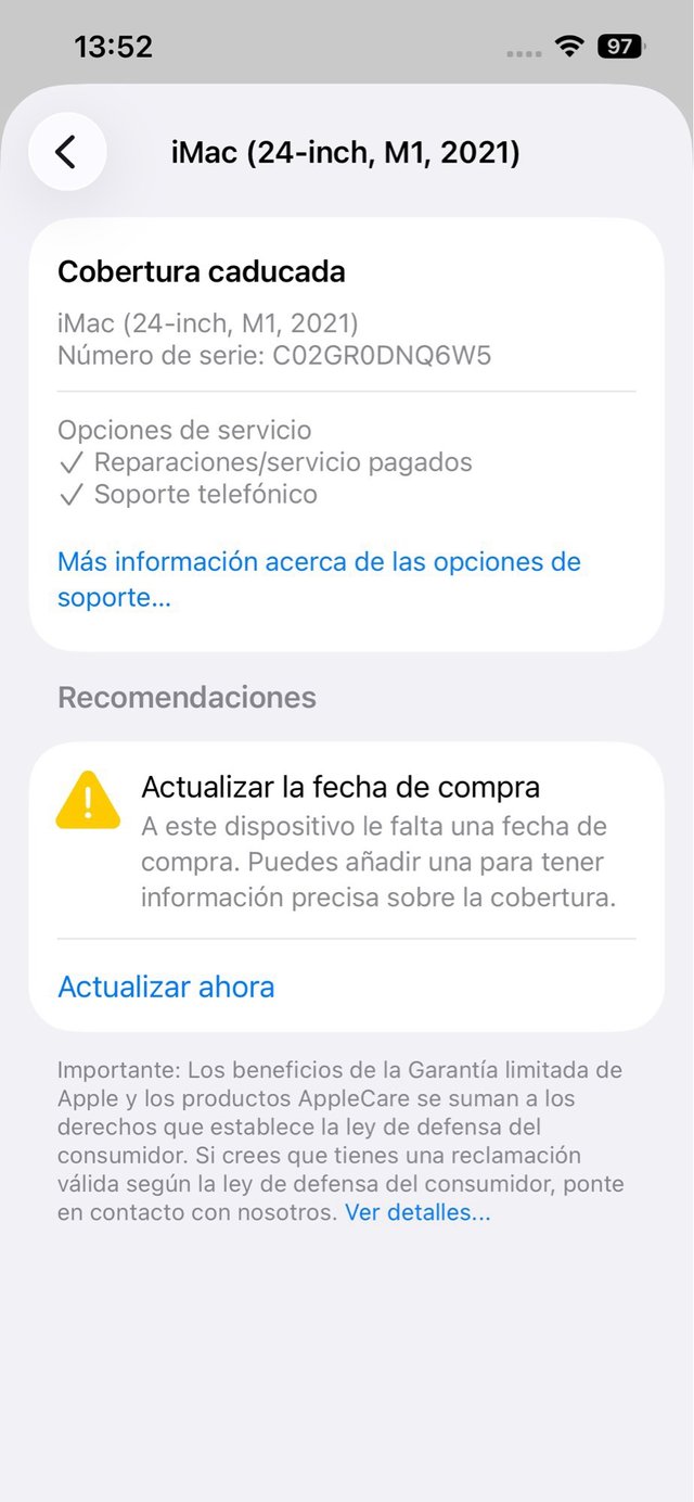 2021 Apple iMac con Chip Apple M1#DNQ6W5