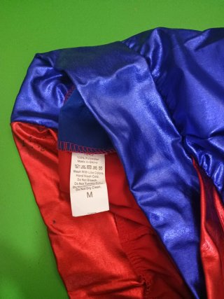 Pantalón Corto Harley Quinn Rojo y Azul
