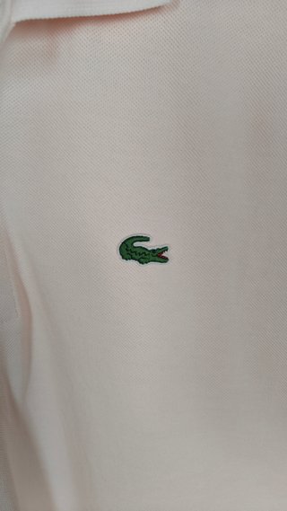 Polo Lacoste Rosa Talla XL