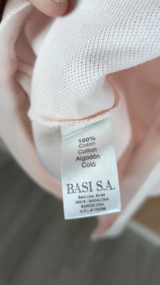 Polo Lacoste Rosa Talla XL