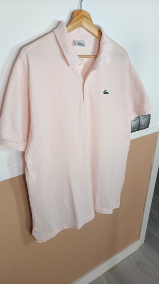 Polo Lacoste Rosa Talla XL