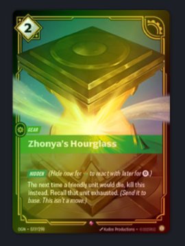 Zhonya's Hourglass Origins