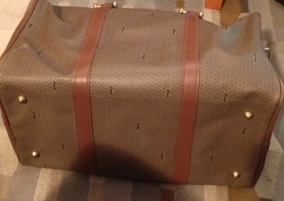 Borsone da viaggio Buri vintage similpelle