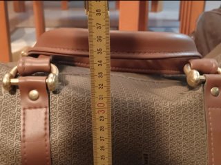Borsone da viaggio Buri vintage similpelle