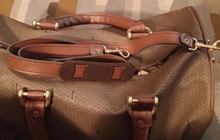 Borsone da viaggio Buri vintage similpelle
