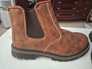 Botas de seguridad marrones