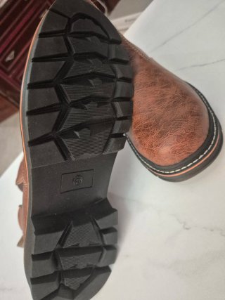 Botas de seguridad marrones