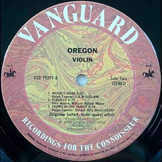 Vinilo LP Violin Oregon Vanguard VSD-79397