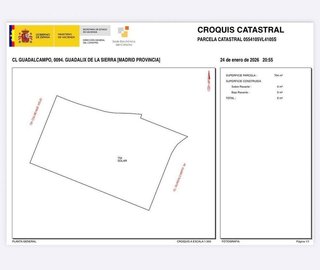 Terreno en venta en Guadalix de la Sierra