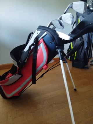 Borsa e mazze da golf