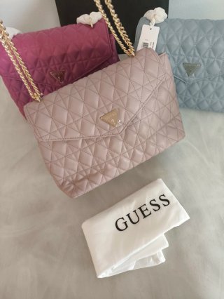 Guess Borsa Donna Rosa e Azzurra