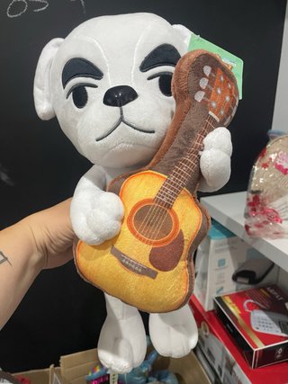 Peluche K.K. Slider Guitarra Animal Crossing