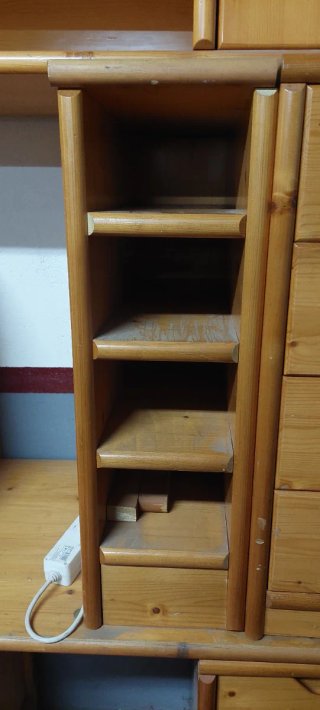 Habitación juvenil pino macizo