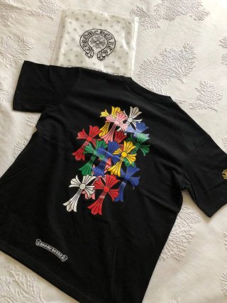 Maglia Chrome Hearts Nera Taglia M