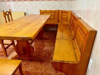 Conjunto de cocina madera