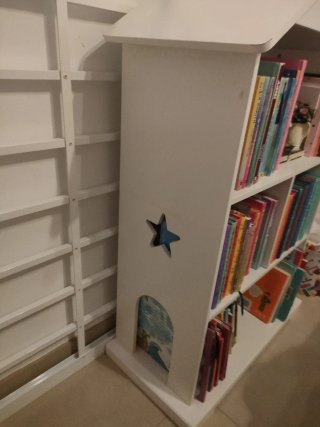 Casita Librería Infantil Blanca