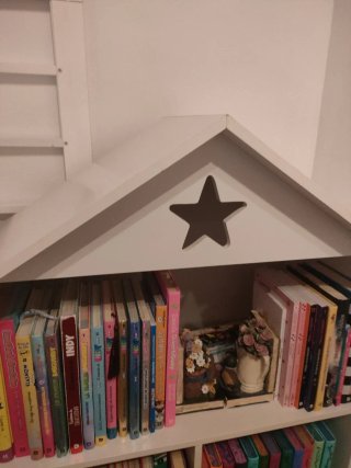 Casita Librería Infantil Blanca