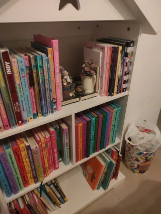 Casita Librería Infantil Blanca