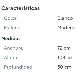 Casita Librería Infantil Blanca