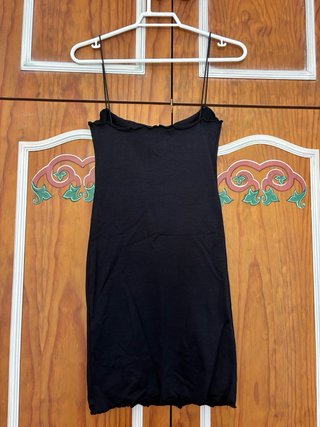 Vestido negro tirantes