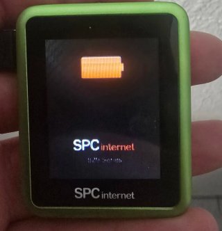 Reproductor MP4 SPC internet 4GB Verde