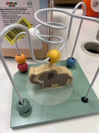 Cubo Actividades Madera Bebés,Cubi Montessori...