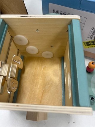 Cubo Actividades Madera Bebés,Cubi Montessori...