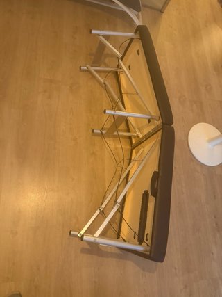 Camilla plegable de Quiropráctica pelvic bench