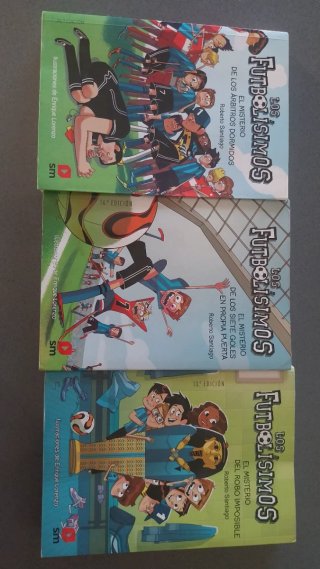 Pack libros futbolisimos