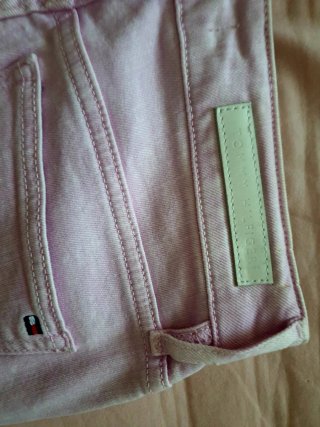 Pantalón Tommy Hilfiger Rosa Claro Nuevo